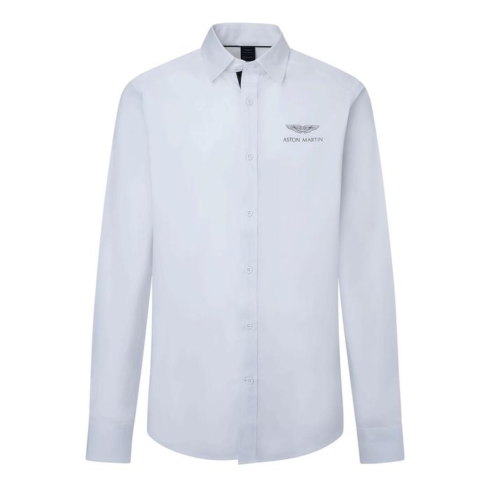 men white amr slim fit shirt