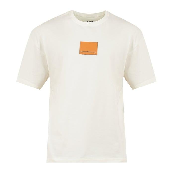 men off-white back printed t-shirt