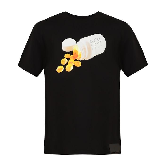 men black vitamin t-shirt