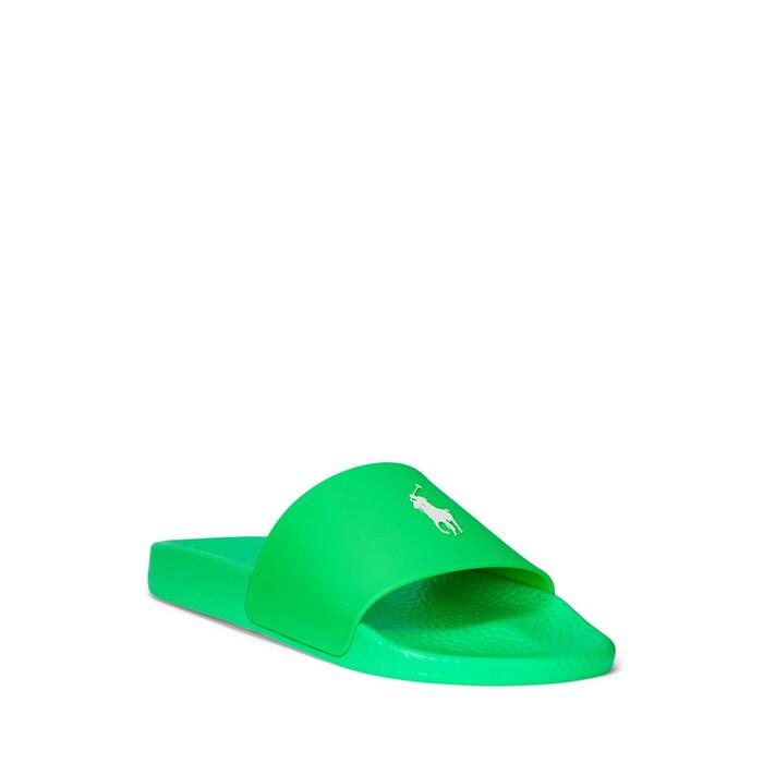 men green signature pony slide