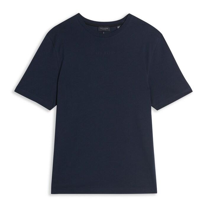 men navy branded t-shirt