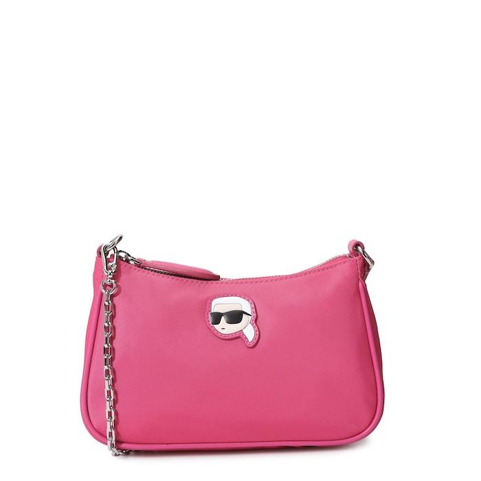 women fuchsia k/ikonik shoulder bag