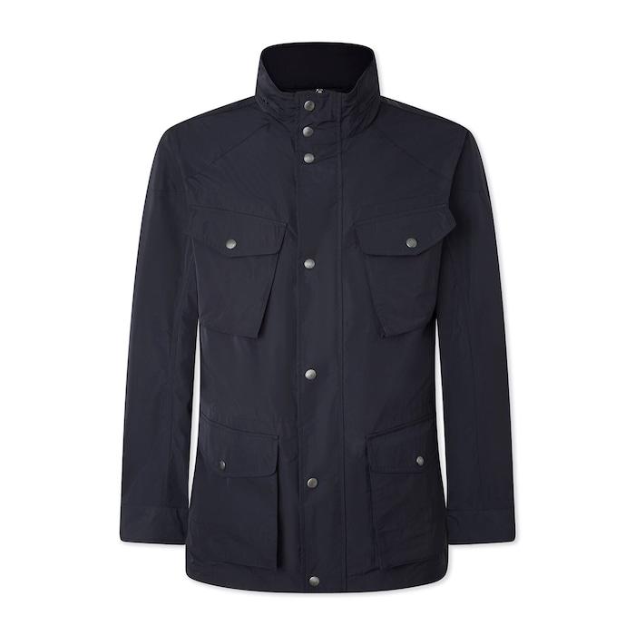 men navy velospeed utility jacket