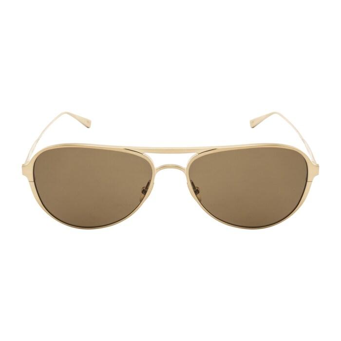 men barrett - honey gold aviator sunglass