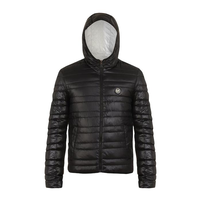 men black reversible puffer jacket