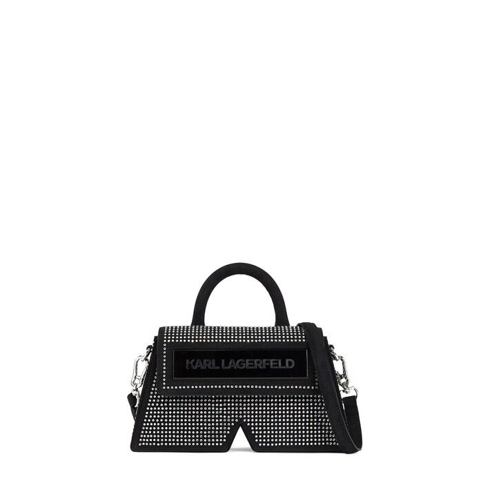 women black ikon k small crystals crossbody bag