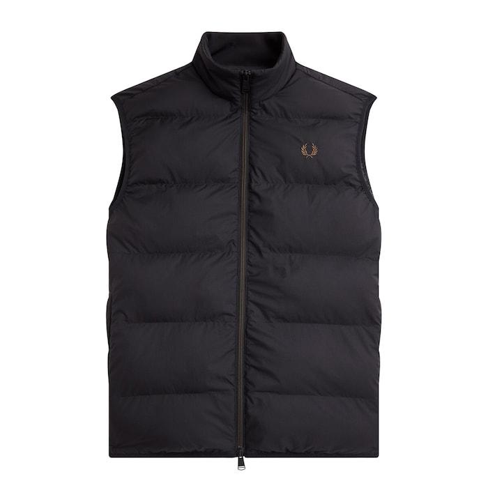 men black insulated gilet