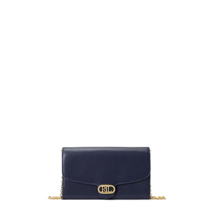 women navy leather medium adair crossbody