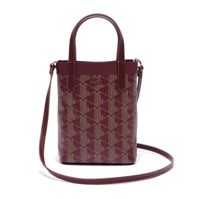 women zely coated canvamonogram mini tote