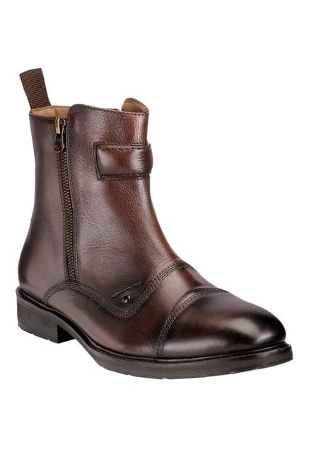 teakwood leathers brown casual boots