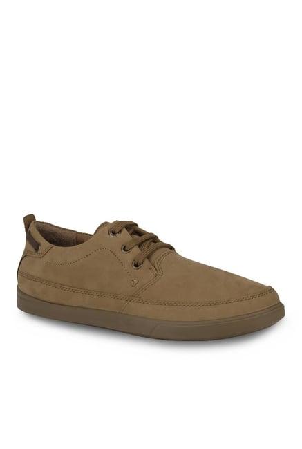 woodland men's camel derby shoes