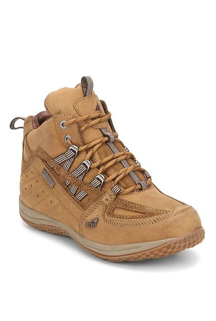 red chief men's camel casual boots