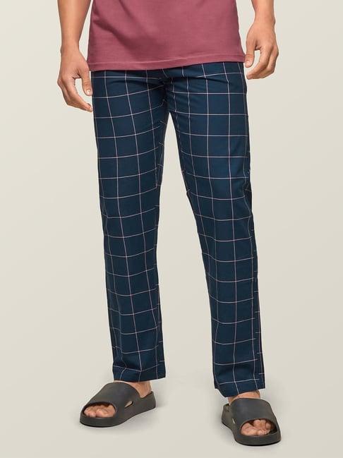 xyxx navy checks pyjama