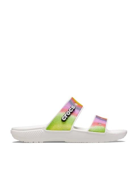 crocs men's classic multicolor casual sandals