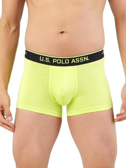 u.s. polo assn. lime green trunks