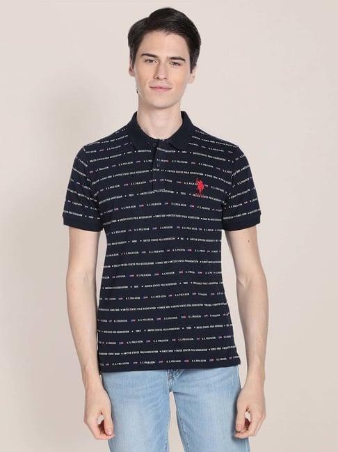 u.s. polo assn. navy slim fit polo t-shirt