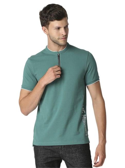 being human regular fit mens t-shirts-evergreen