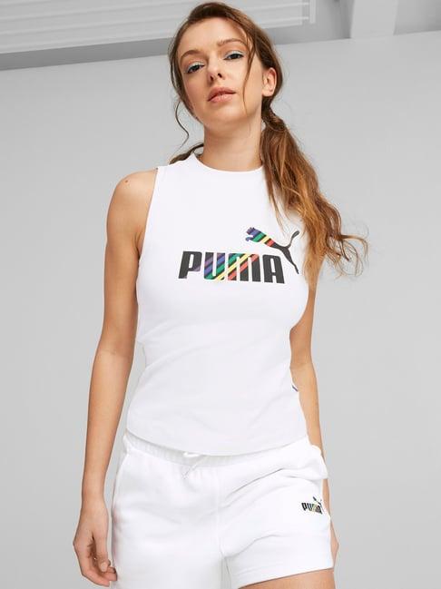 puma essential+ love is love slim fit tank