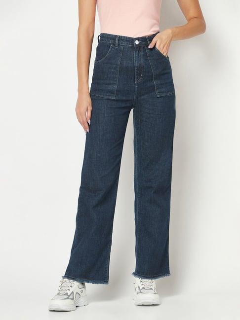 crimsoune club blue mid rise jeans