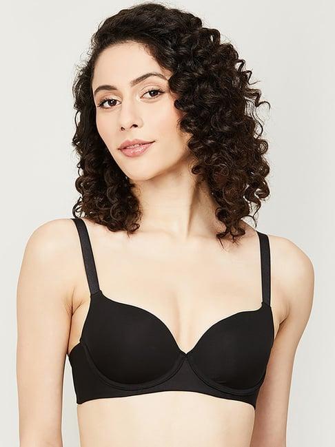 ginger by lifestyle black minimizer bra