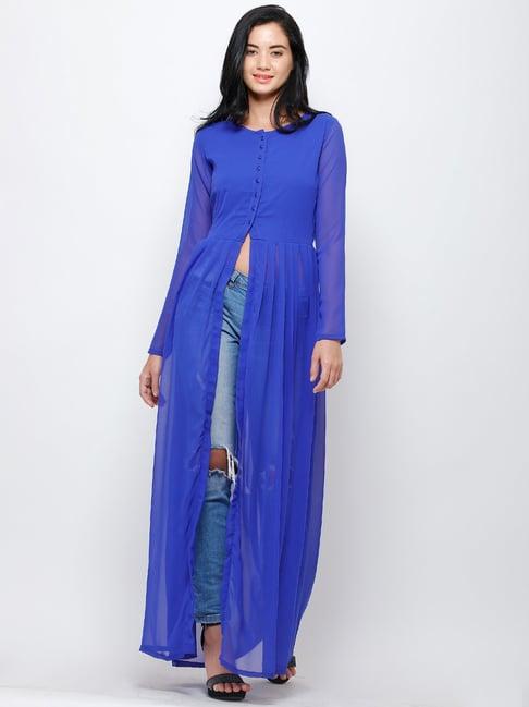 cation blue tunic