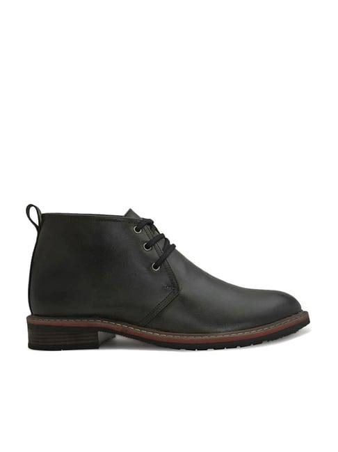 hydes n hues men's black chukka boots