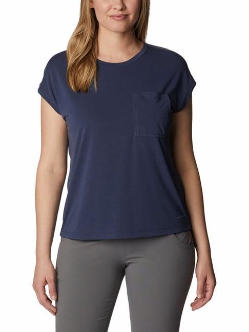 columbia navy regular fit t-shirt