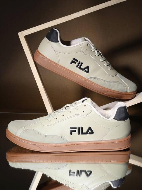 fila women's pavero w beige sneakers