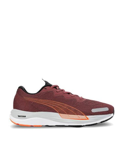 puma men's velocity nitro 2 dusty rose running shoes