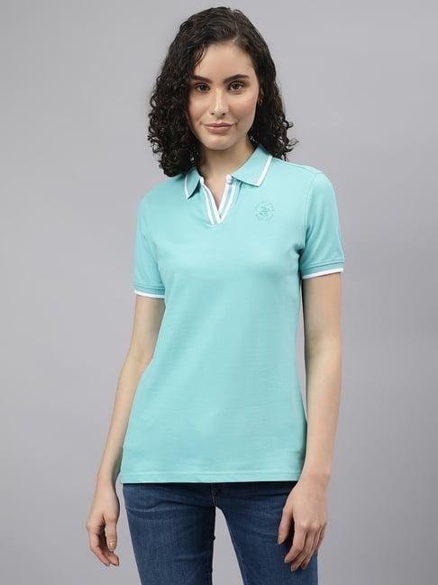 beverly hills polo club green regular fit t-shirt