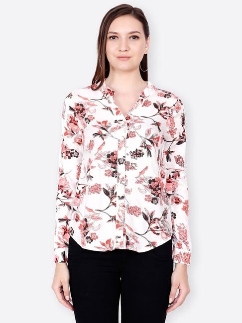 cation off-white printed shirt