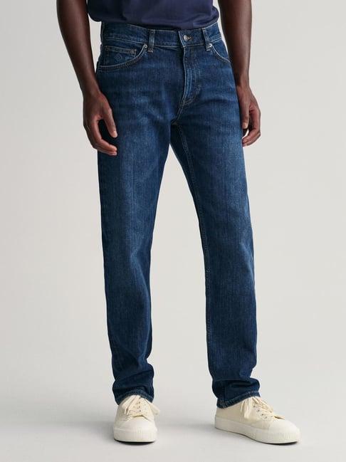 gant navy blue regular fit jeans