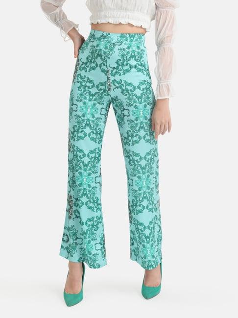 kazo flared printed pants