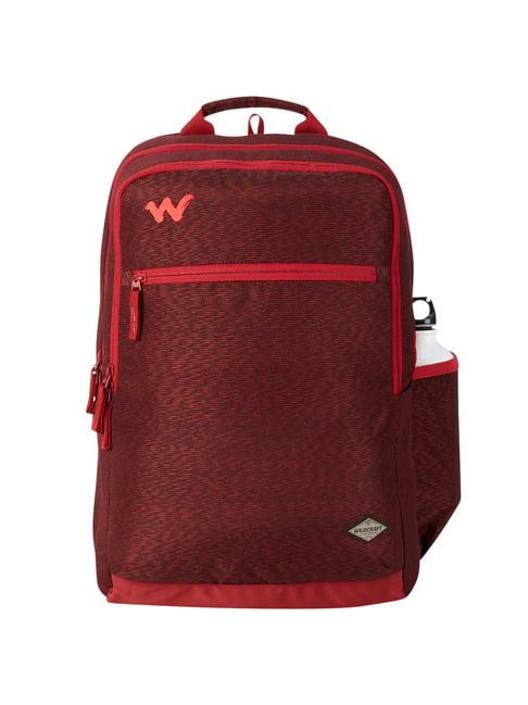 wildcraft 35 ltrs maroon medium backpack