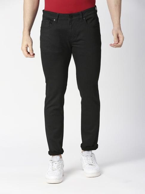 dragon hill black slim tapered fit jeans