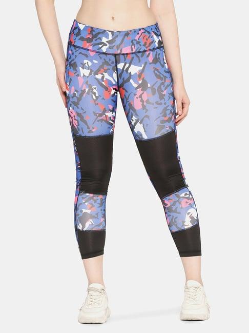 da intimo blue printed tights