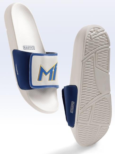 chupps men's mi official white slides