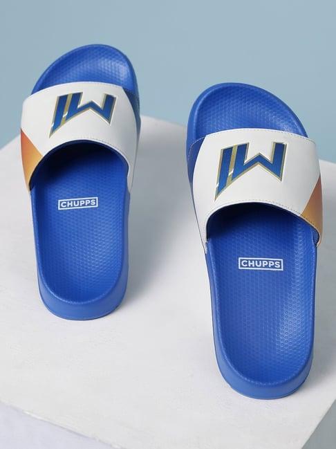 chupps men's mi official white slides