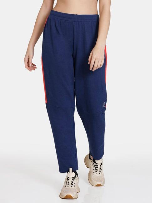 zelocity by zivame navy track pants