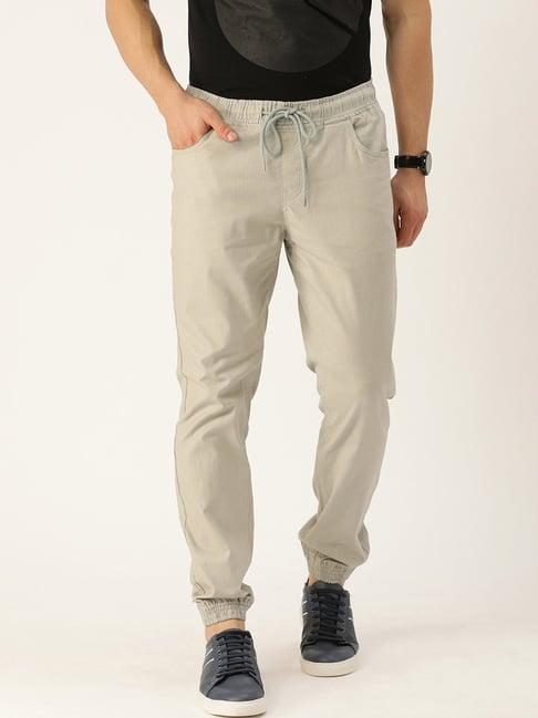 ivoc mint ivory slim fit jogger pants