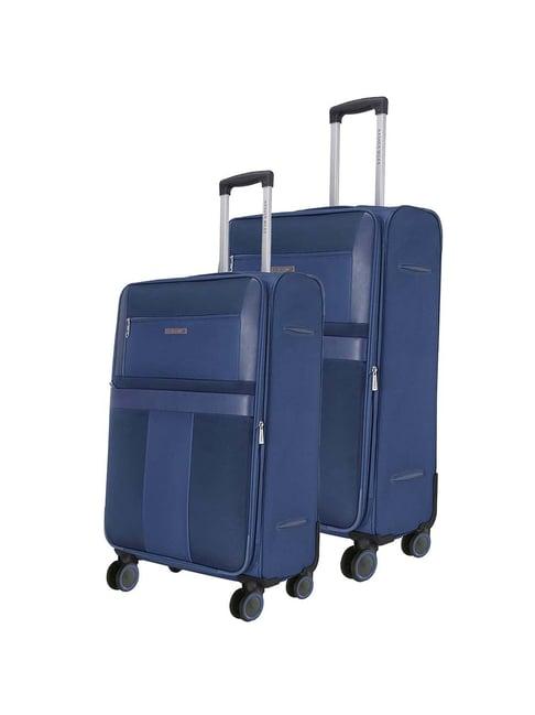 nasher miles toledo large soft cabin trolley - 45.7 cm pack of 2