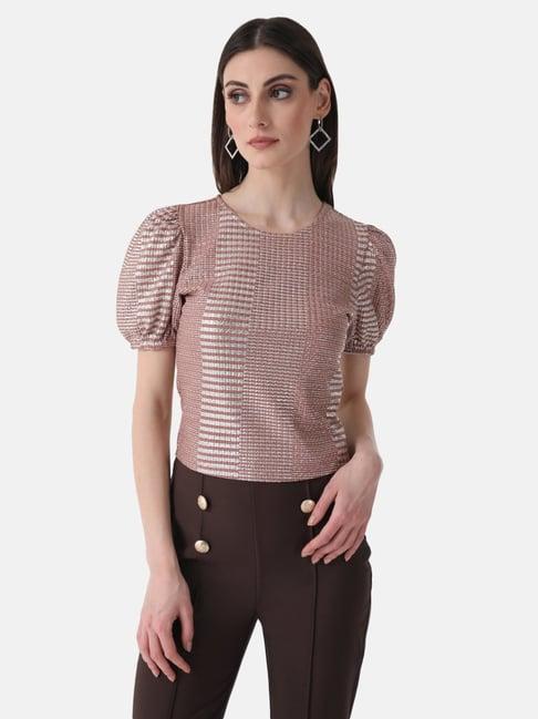 kazo boxy fit top with collar