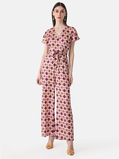 kazo printed  jumpsuit