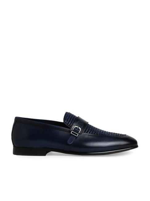 aldo men's navy formal loafers