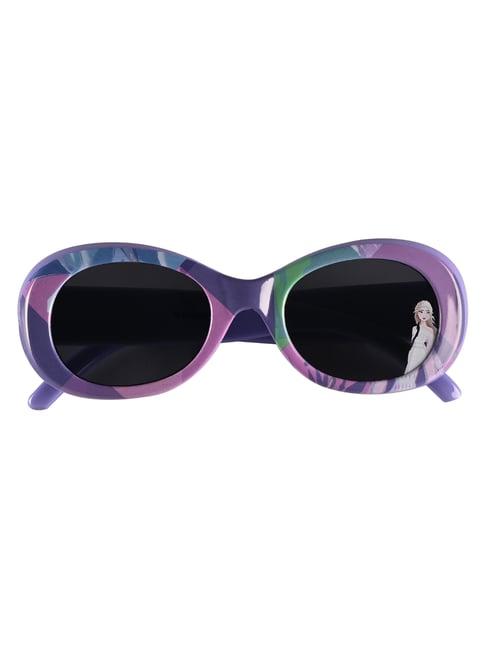 disney frozen grey oval uv protection sunglasses for girls