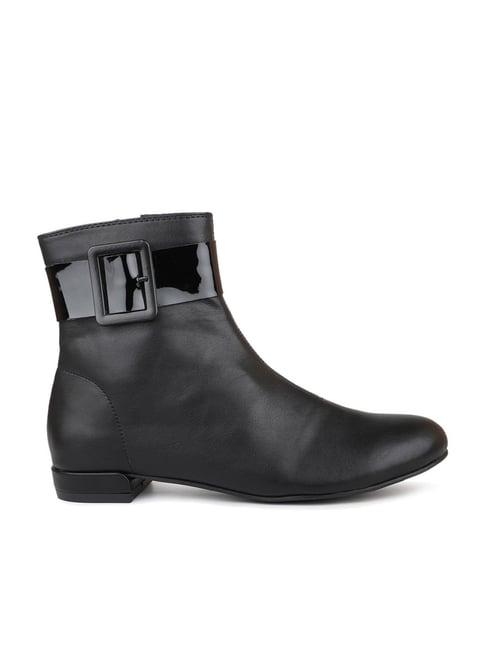 inc.5 women's black casual booties