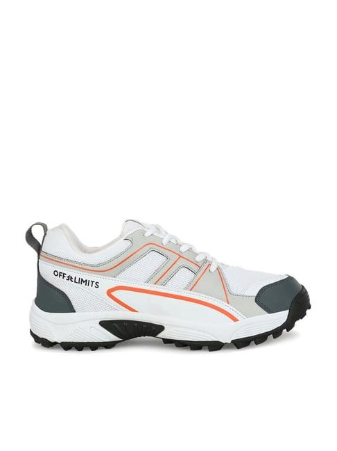 off limits men's white running shoes