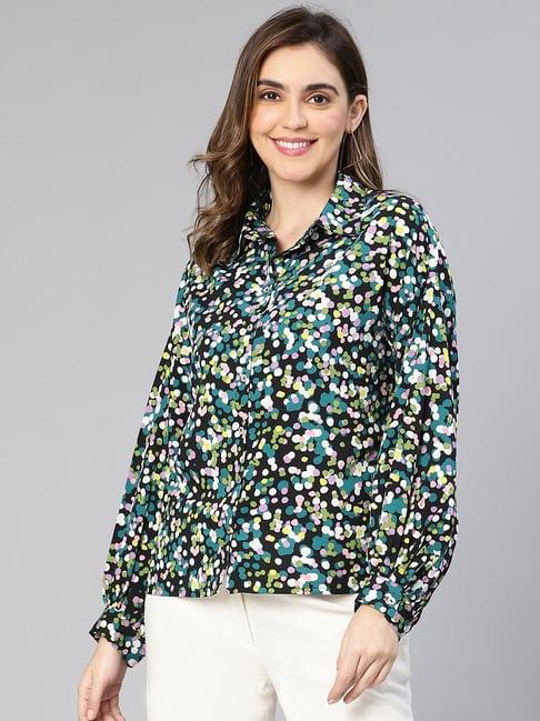 oxolloxo multicolor printed shirt