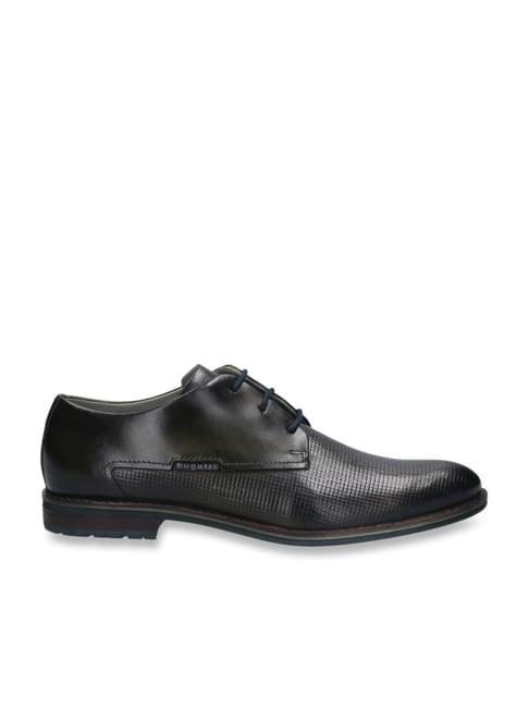 bugatti men's zanerio green derby shoes