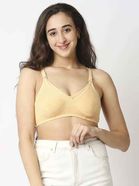 mee mee yellow cotton bra